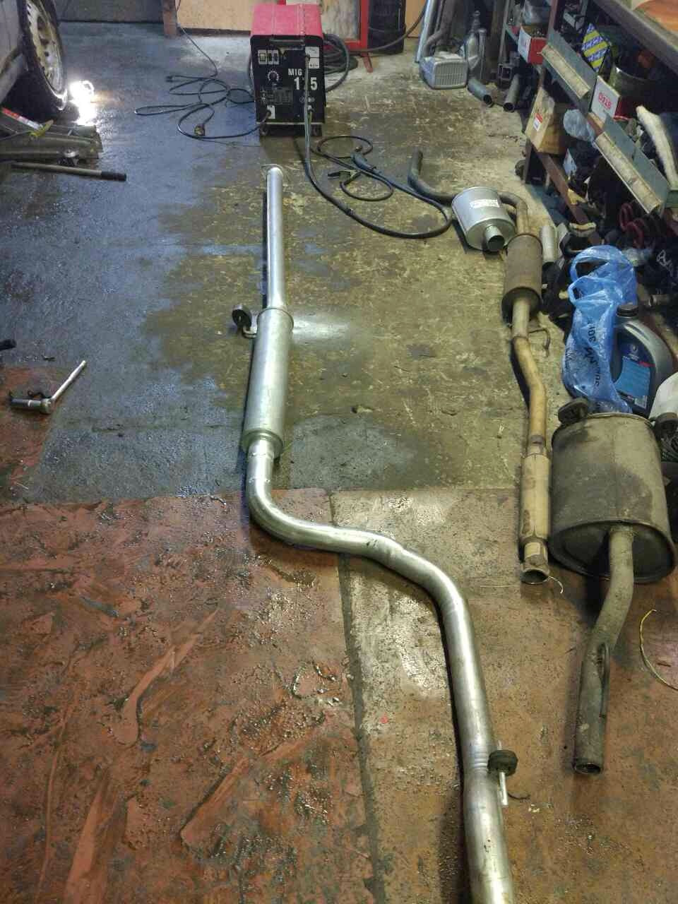 New exhaust system 60mm vol.1 початок 2