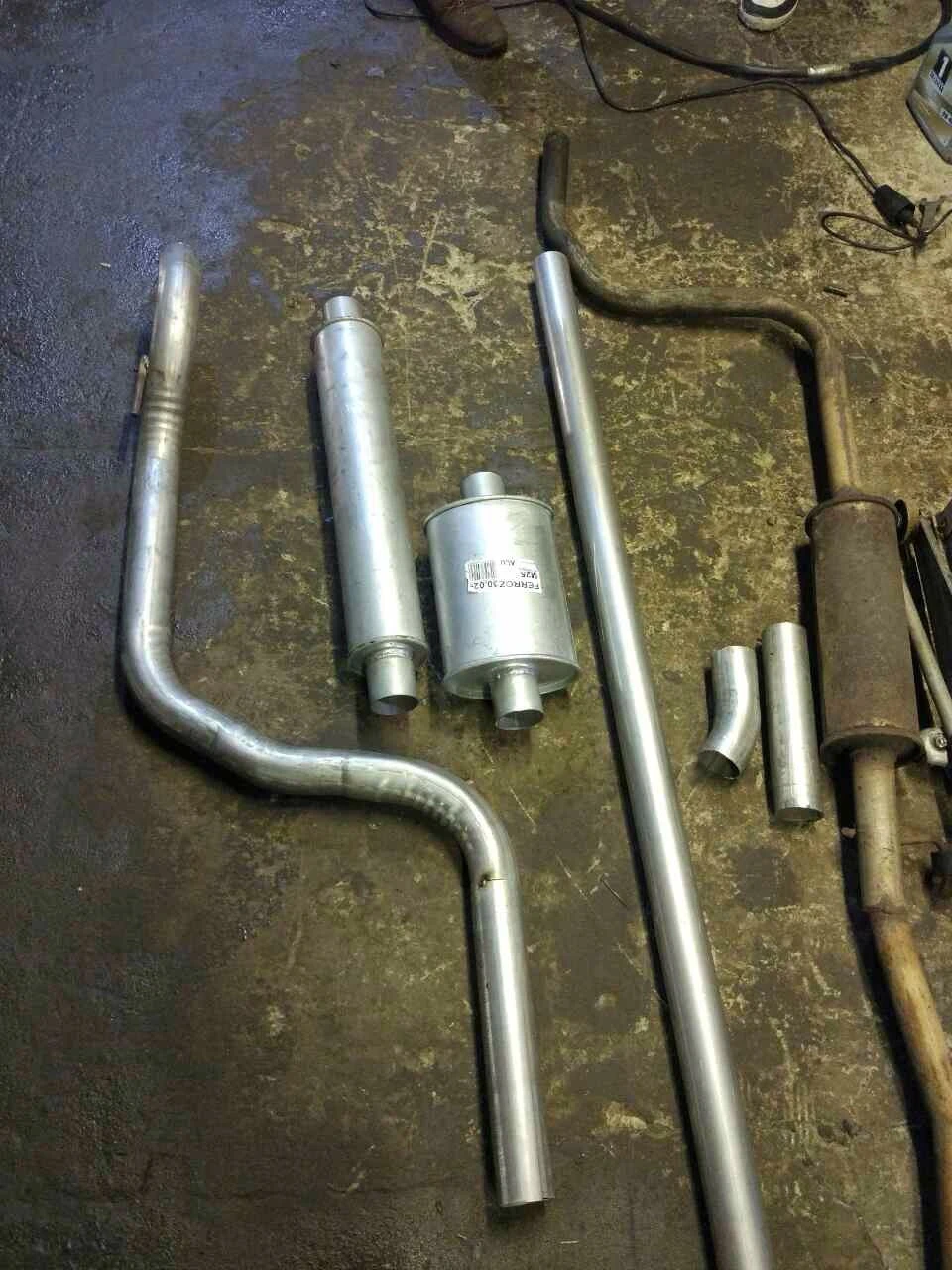 New exhaust system 60mm vol.1 початок