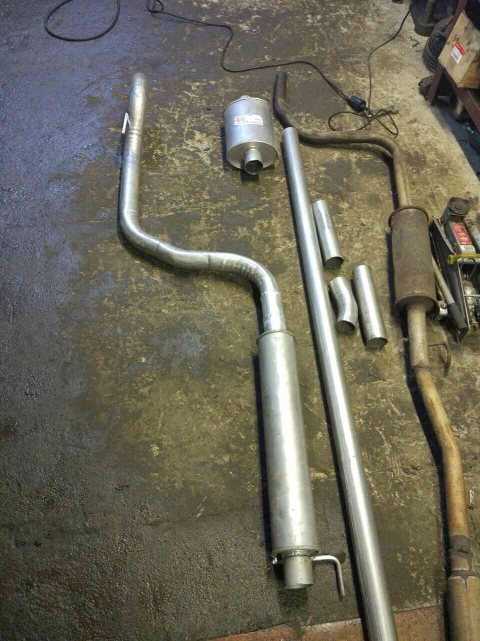 New exhaust system 60mm vol.1 початок 3