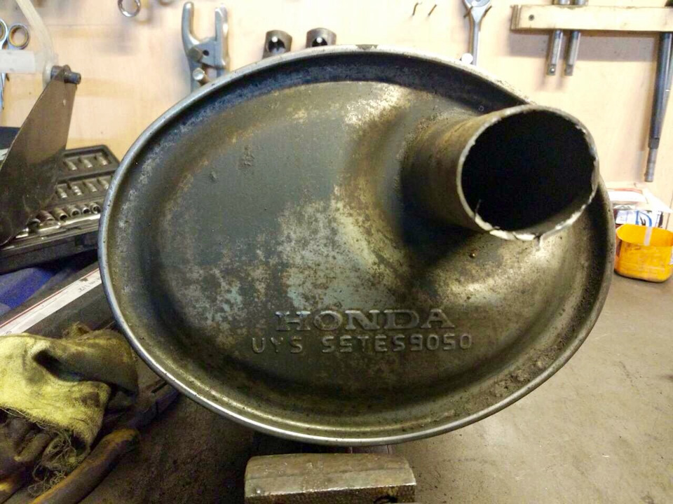 New exhaust system 60mm vol.2 Частка type-r 2