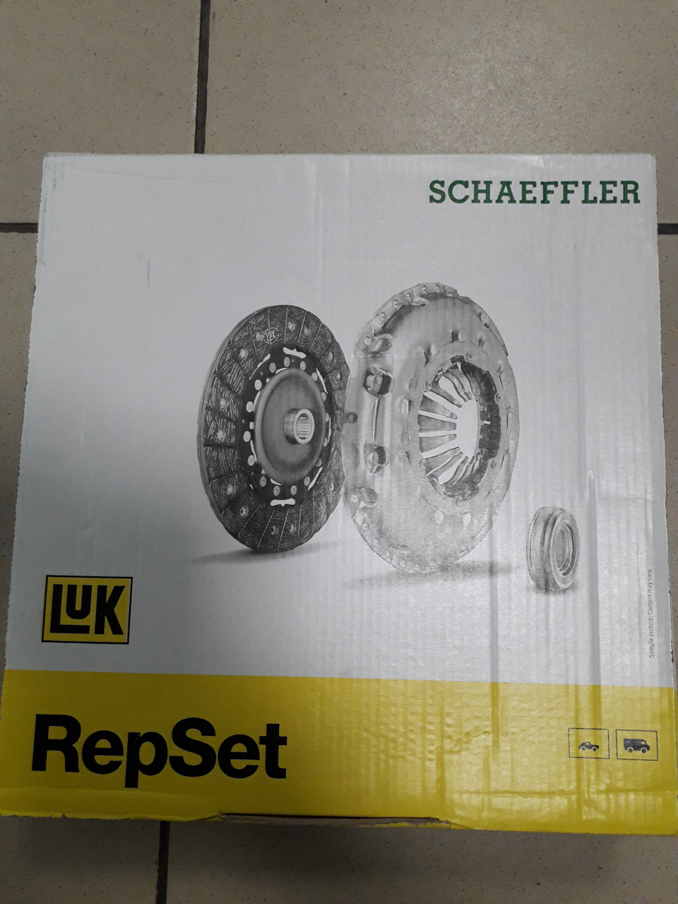 Збираю комплект для заміни зчеплення 1