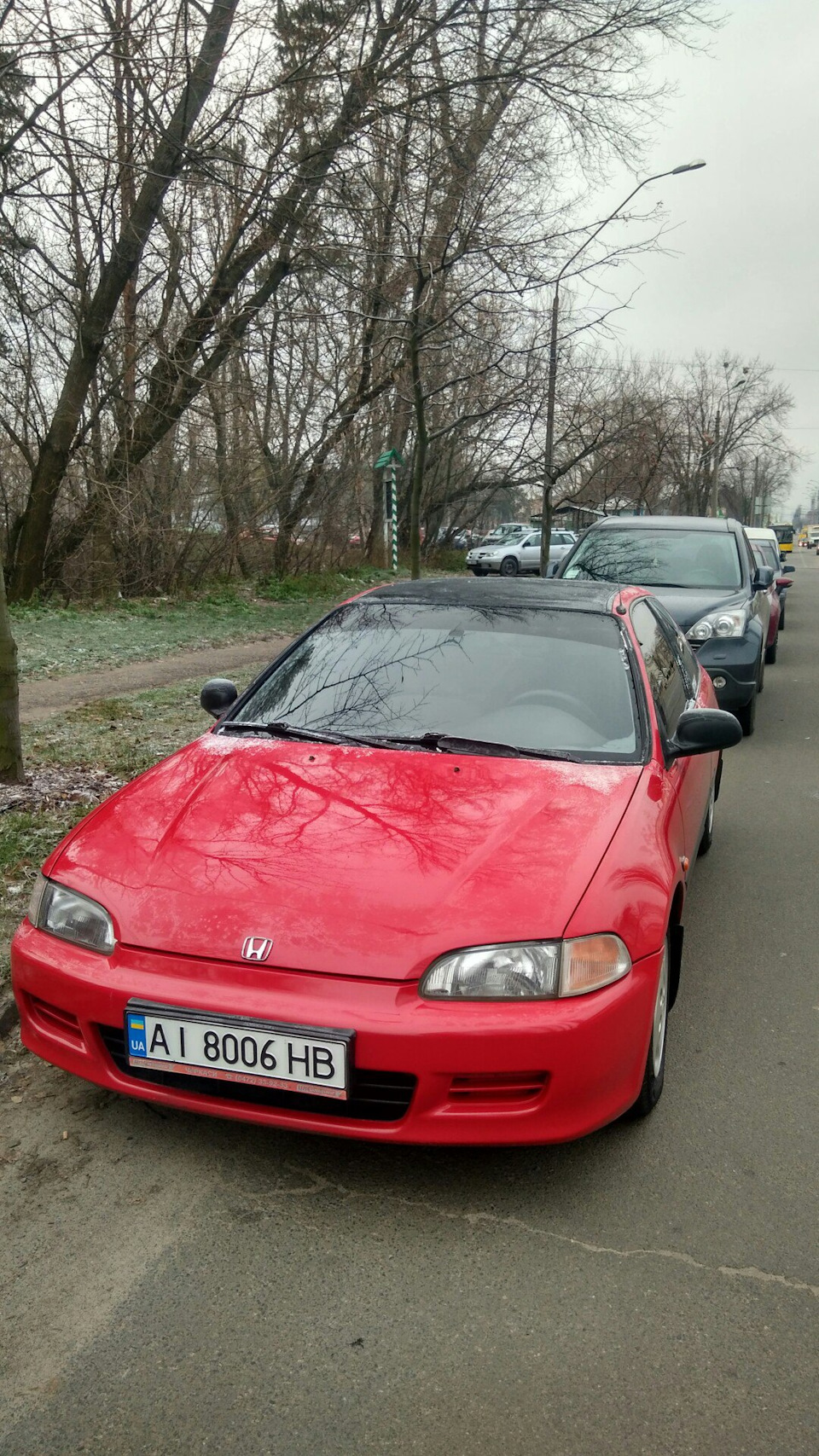 Губа Mugen, ліхтарі ОЕМ, стаб 21мм. 2