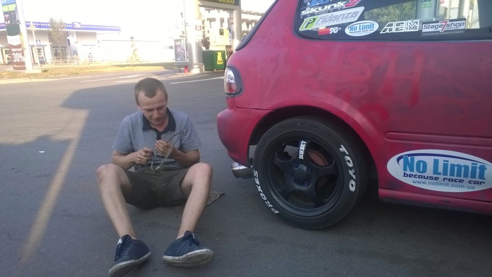 Підготовка до свапа гальм. 1