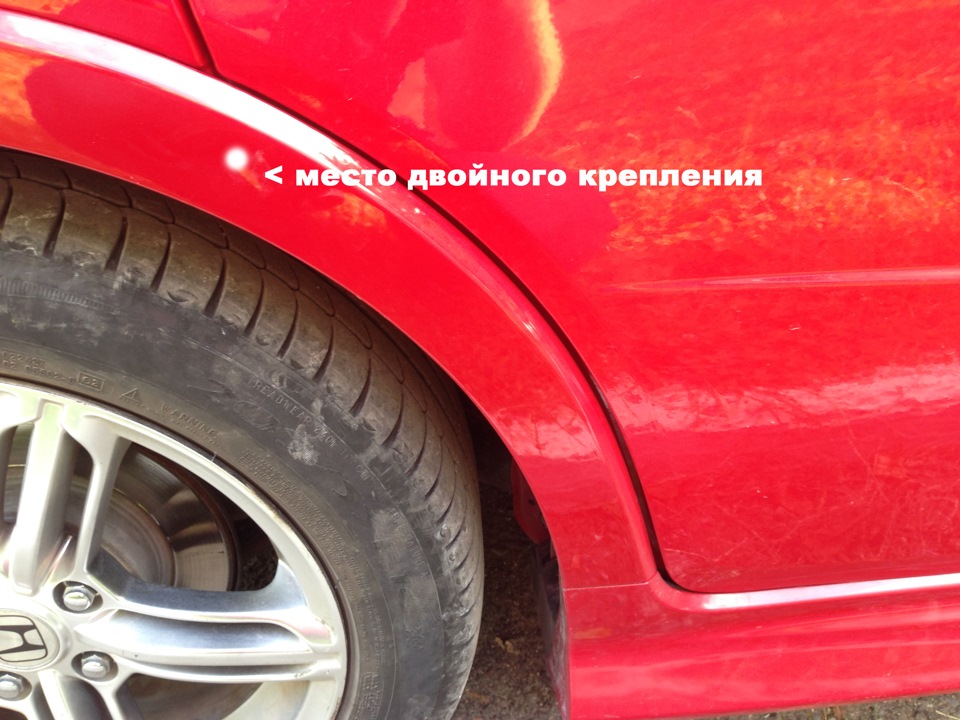 Доробив кріплення задніх арок Type-R 3