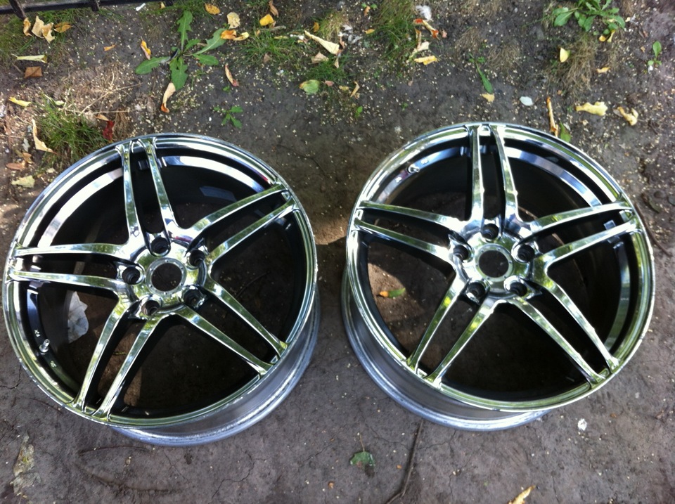 Дисочки на літо yokohama avs model 5, chrome, R18 3