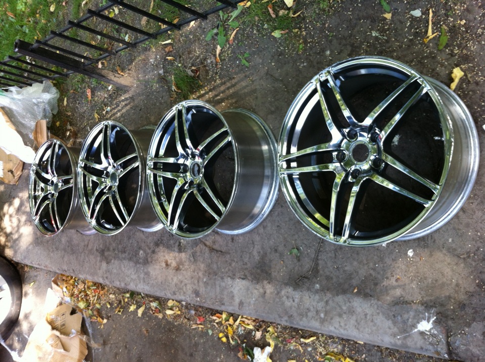 Дисочки на літо yokohama avs model 5, chrome, R18 4