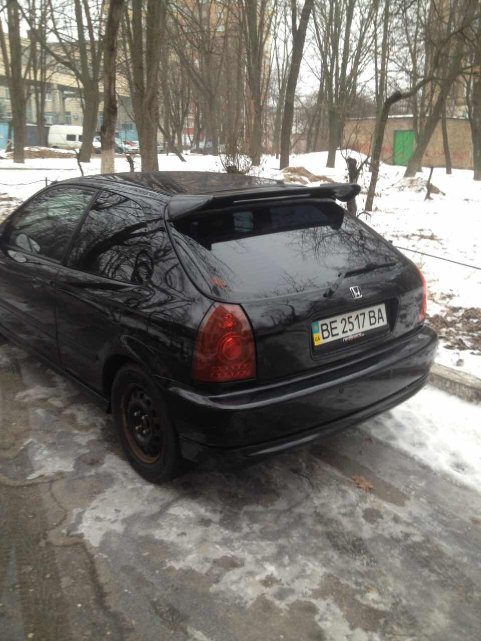 Задня губа TypeR 1