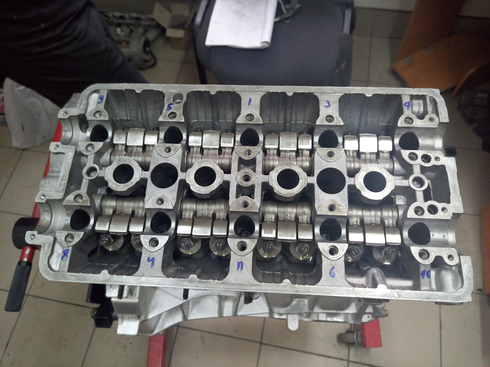 Складання двигуна B18C частина 2 1