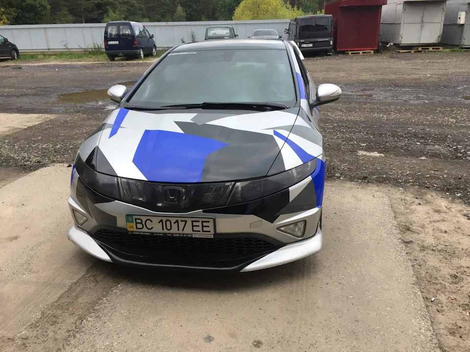 Honda Civic 5d Камуфляж)))