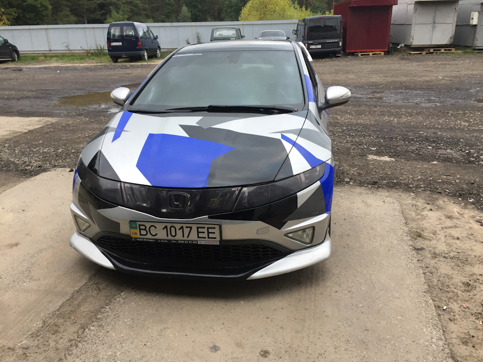 Honda Civic 5d Камуфляж))) 1