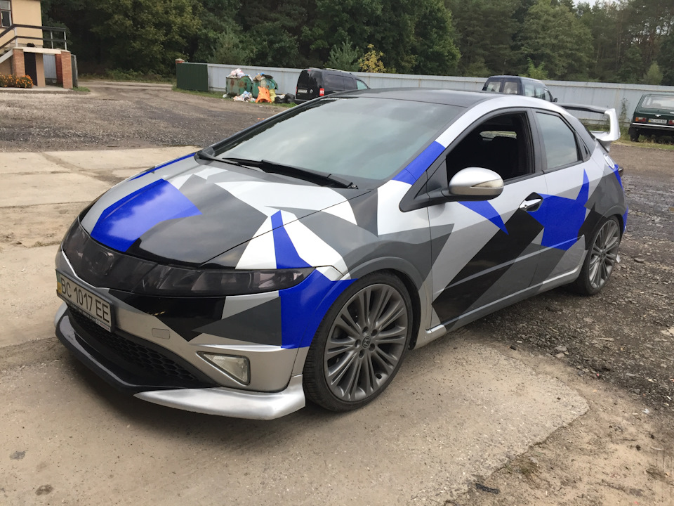 Honda Civic 5d Камуфляж))) 2