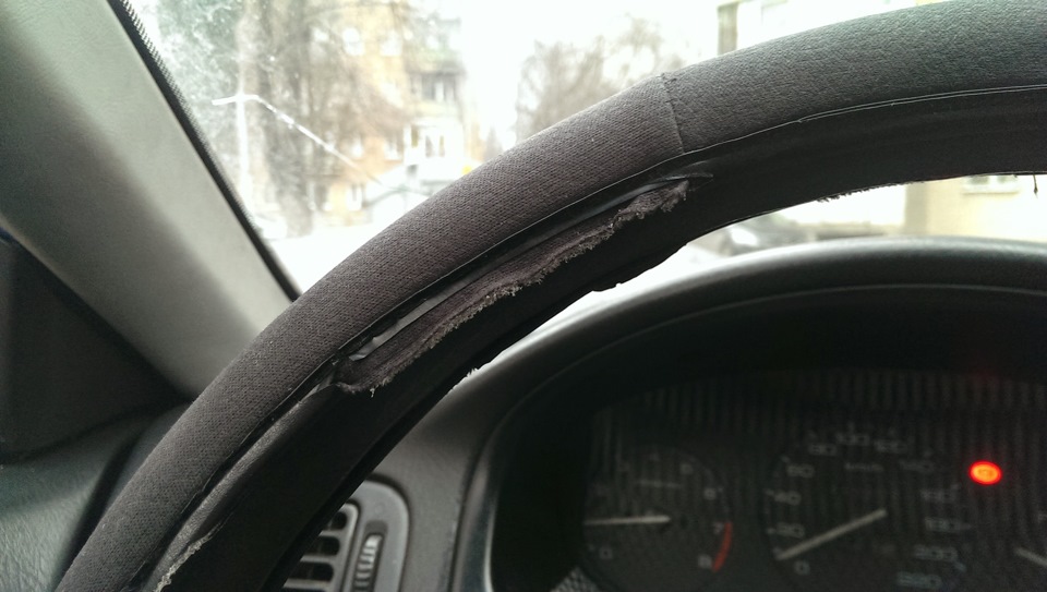 Перетяжка керма в шкіру 3
