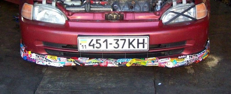Back to JDM (койловери, музика, stickerbomb) 1