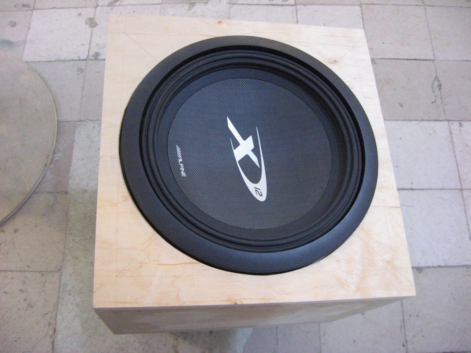 Короб для Alpine SWX-1243D Частина 2 3