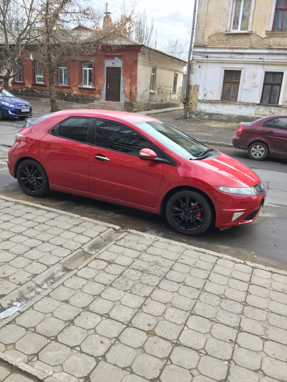 Покрасил диски и переобулся. 1