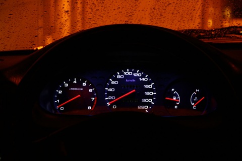 Зайнявся підсвічуванням приладки, світлодіодами ... 4