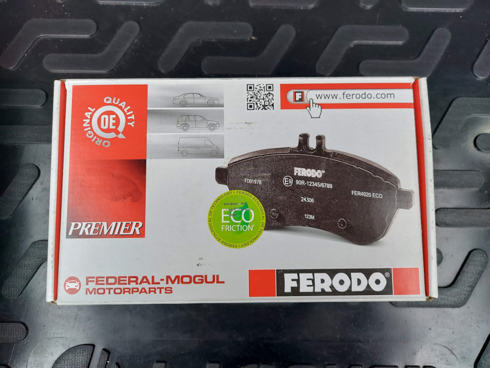 Колодки Ferodo встали зі свистом 3