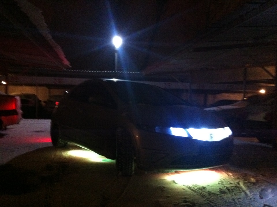 Підсвічування днища автомобіля 2