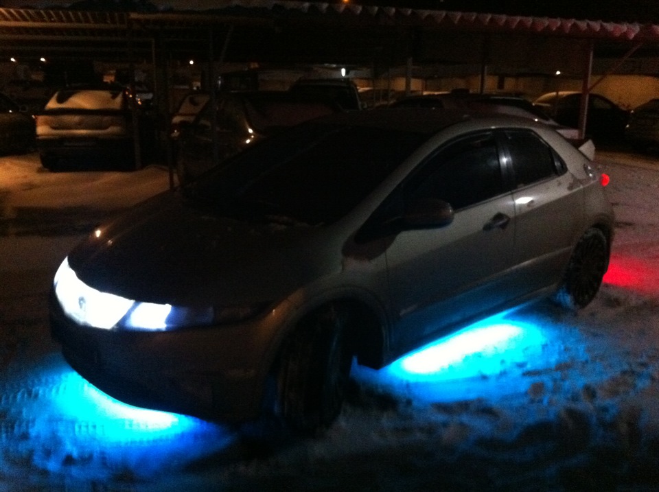 Підсвічування днища автомобіля 5