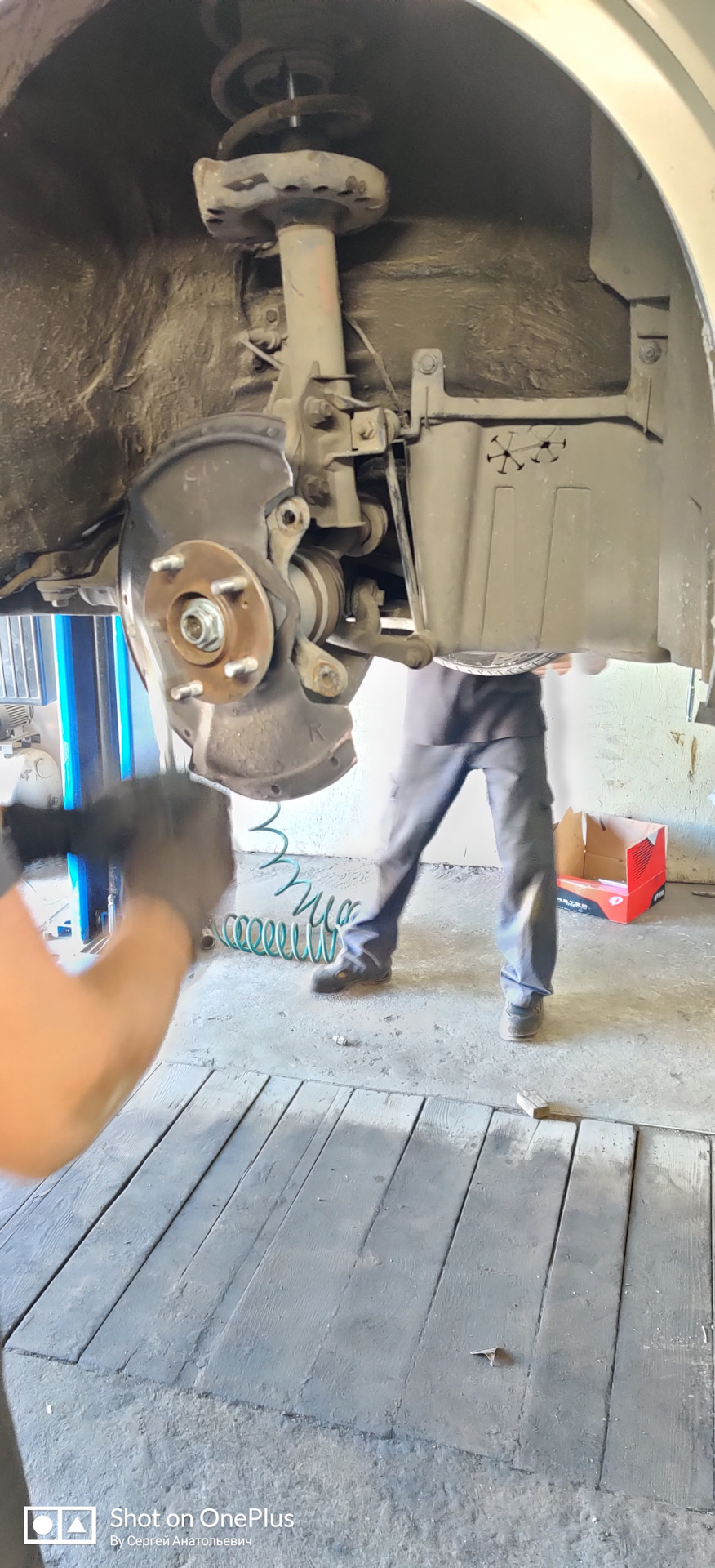 Свап гальмівної системи (перед) з Acura TSX (2,4-3,5 л.). 4