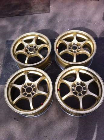 Котки на літо. Advan Racing RG II Gold. R 16. 4 *100. 1