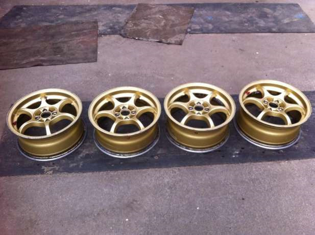Котки на літо. Advan Racing RG II Gold. R 16. 4 *100. 2