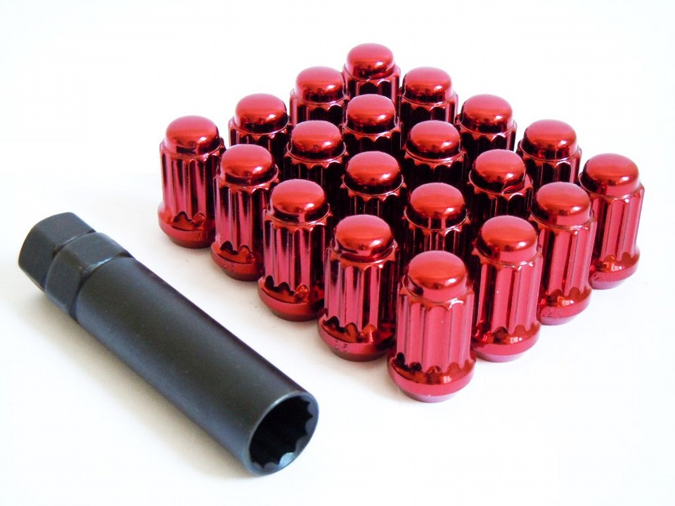 Нові сталеві гайки Vector Red 12*1.5 2