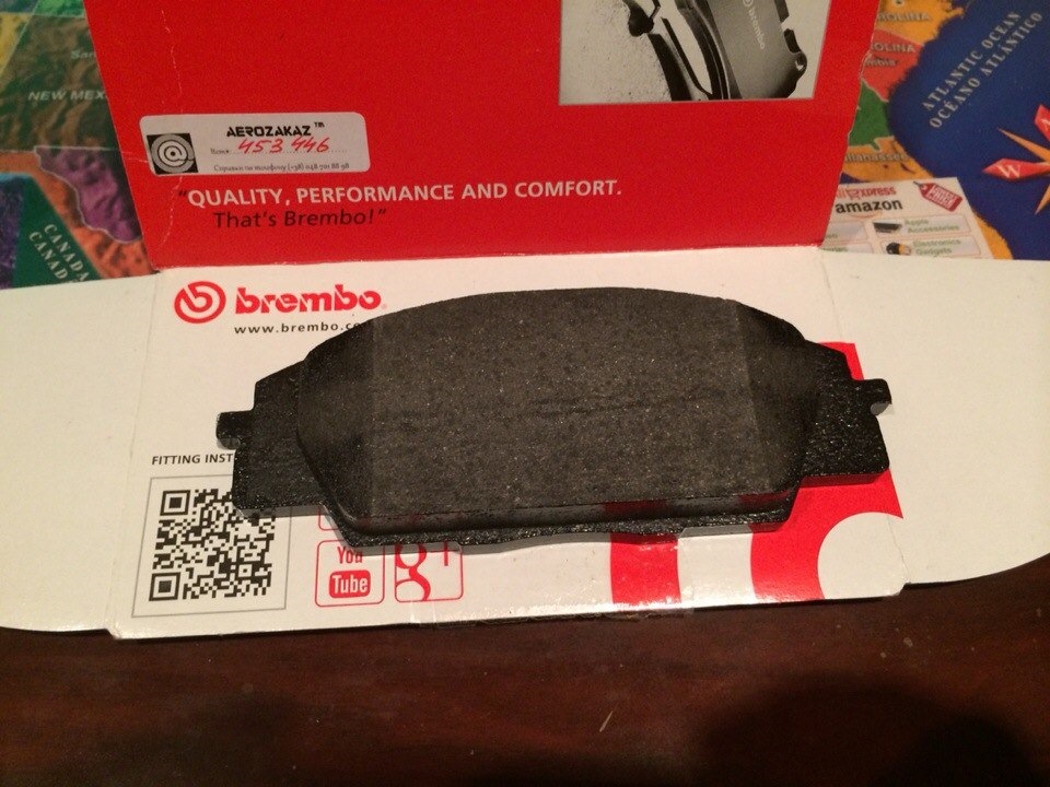 Передні колодки Brembo 2