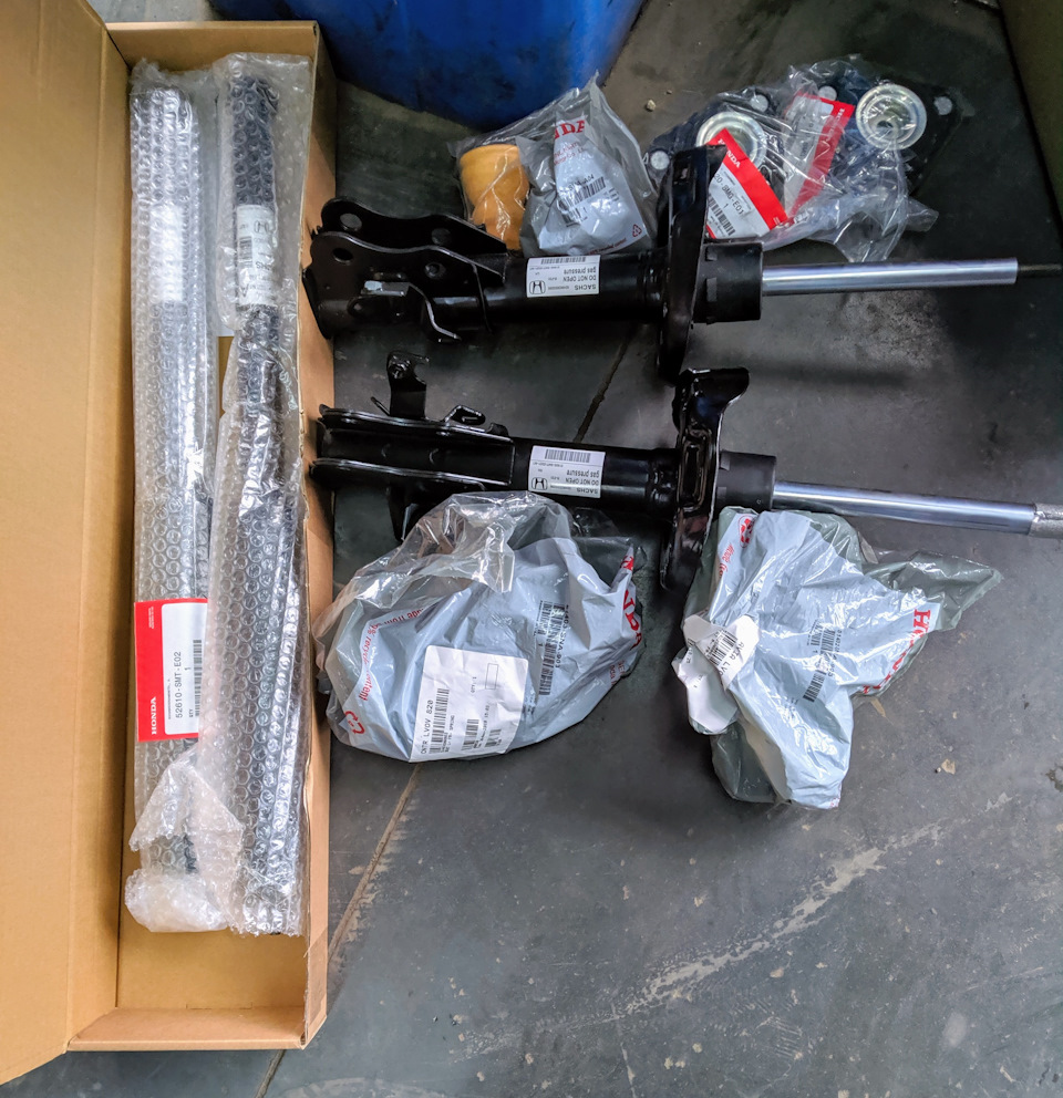 Back to stock або заміна амортів 1