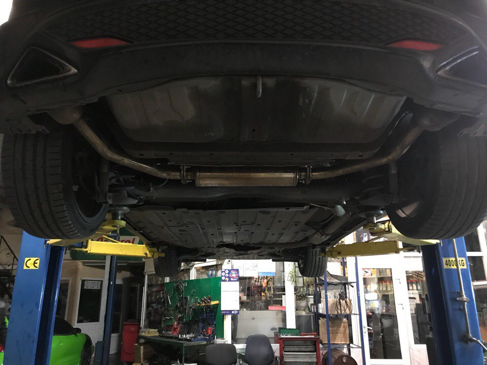 Встановлення Вихлопної системи Toda racing 1