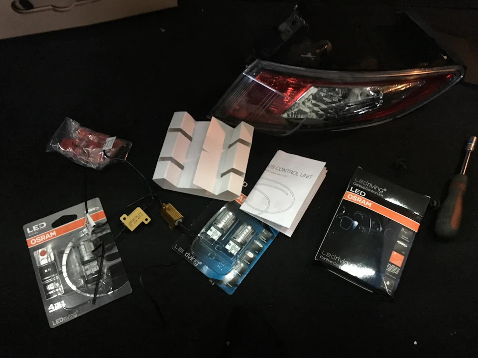 Заміна поворотів габоротивів/стопів на діоди Osram