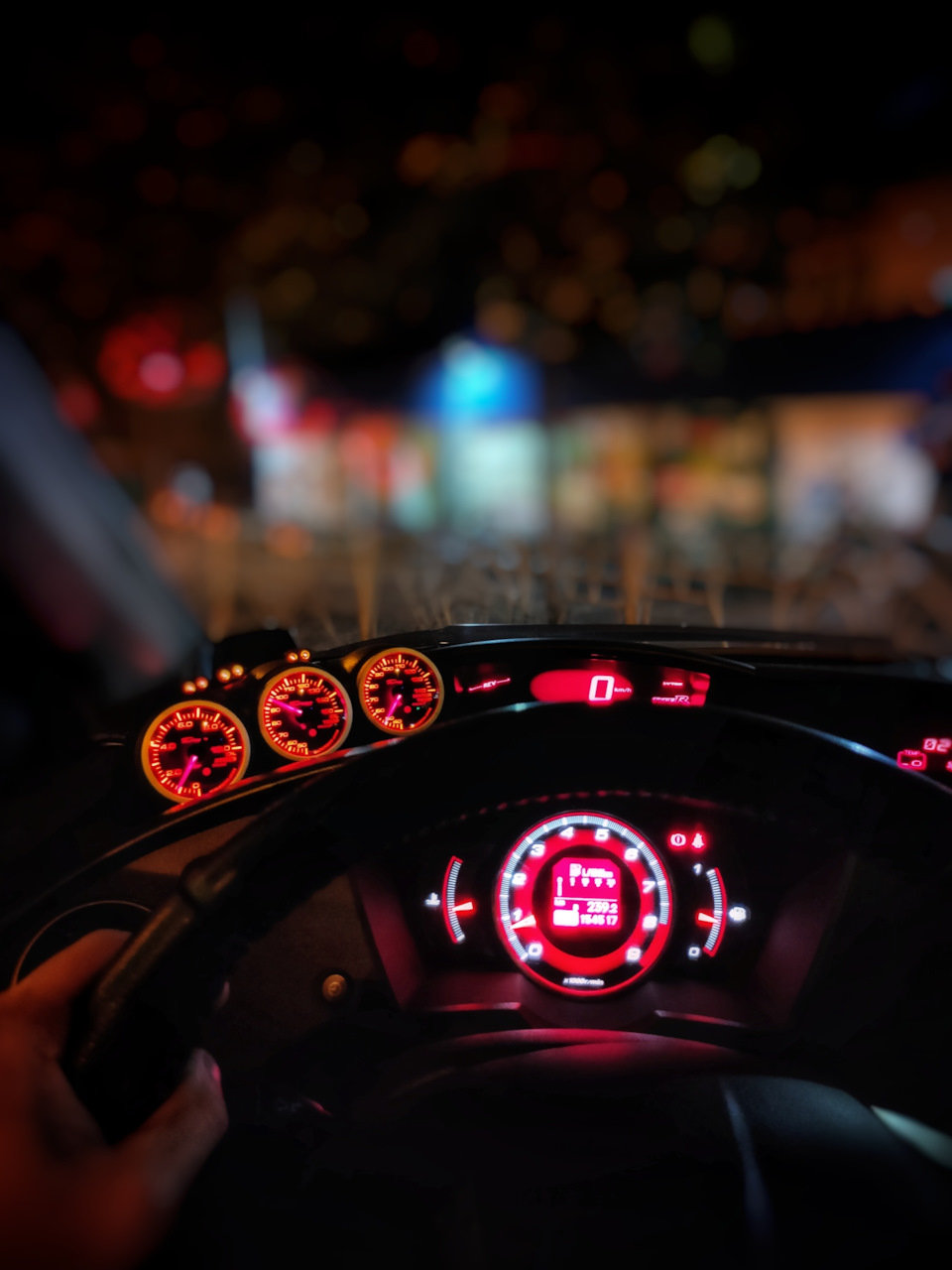 Датчики Depo, распорка Ultra racing 1
