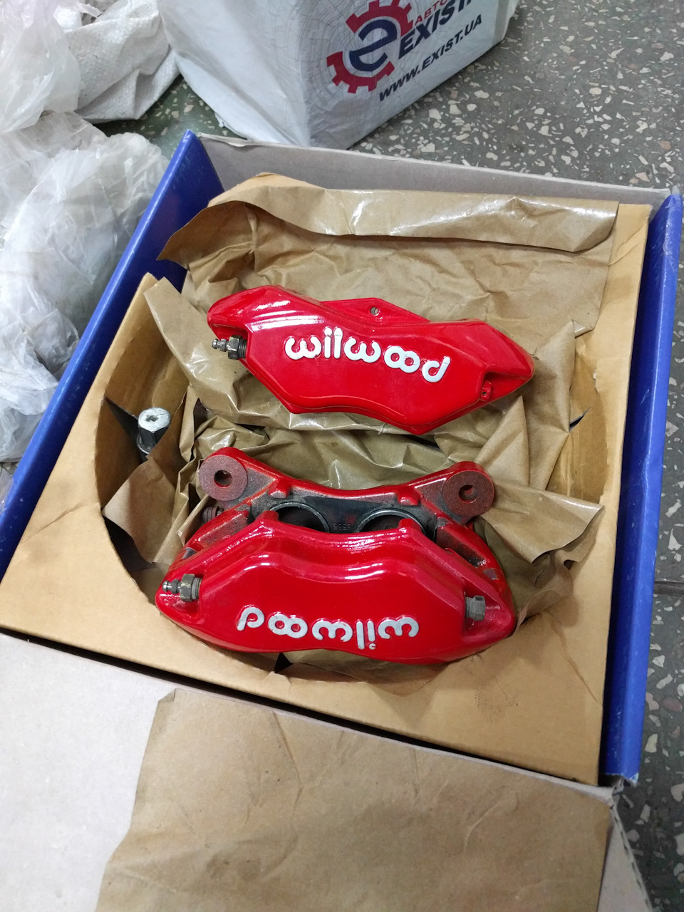 Трохи покращив гальма на фені, wilwood 4pot 1
