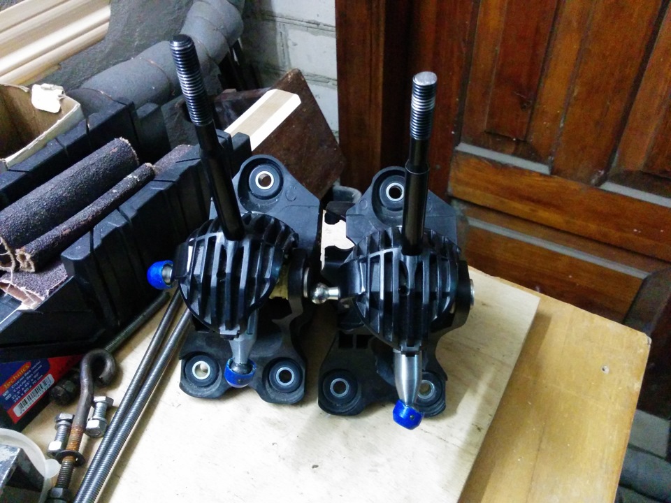 Поставили short shifter 2
