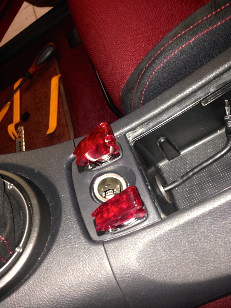 Червоний! F1 LED tail stop light+indoor lights 4