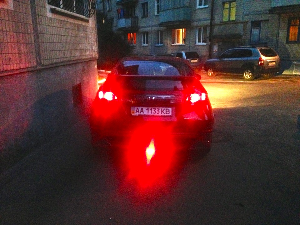 Червоний! F1 LED tail stop light+indoor lights 3