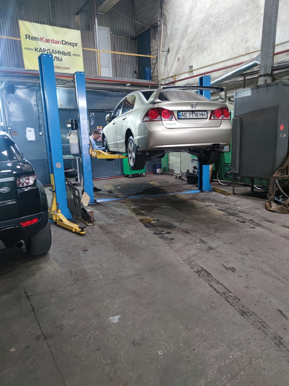 Ремонт рульової рейки honda civic 4D 1