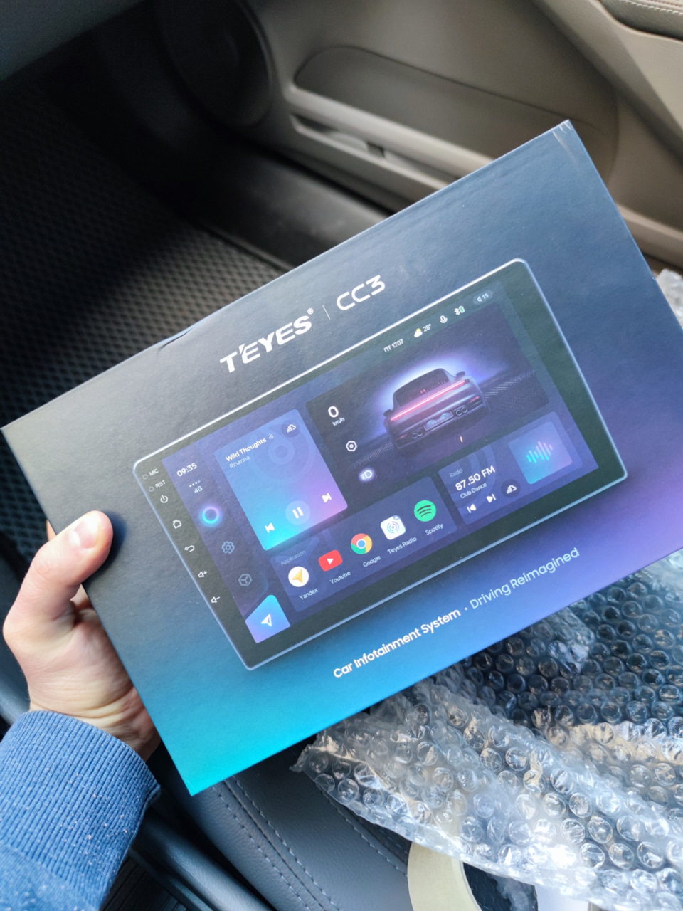 Teyes CC3 для honda civic або Як перетворити свій літак на космічний корабель) 3