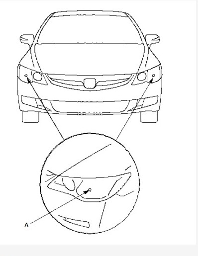 Регулювання фар Honda Civic 4D 1