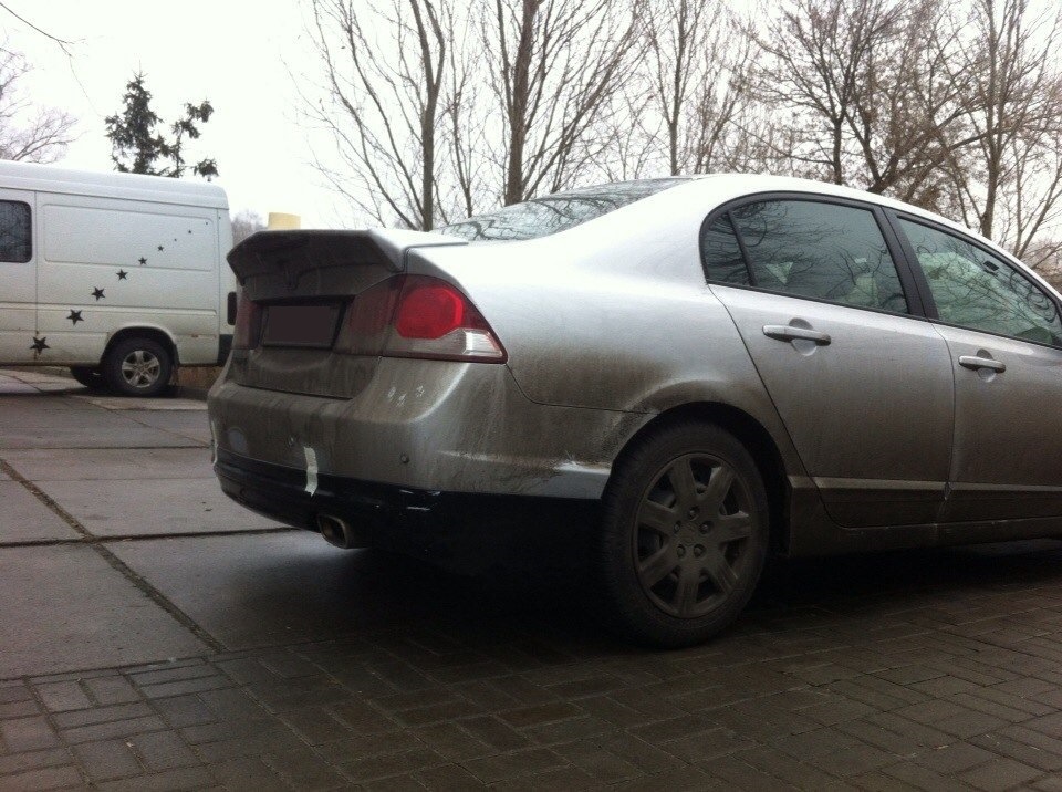 Задня губа Mugen 3