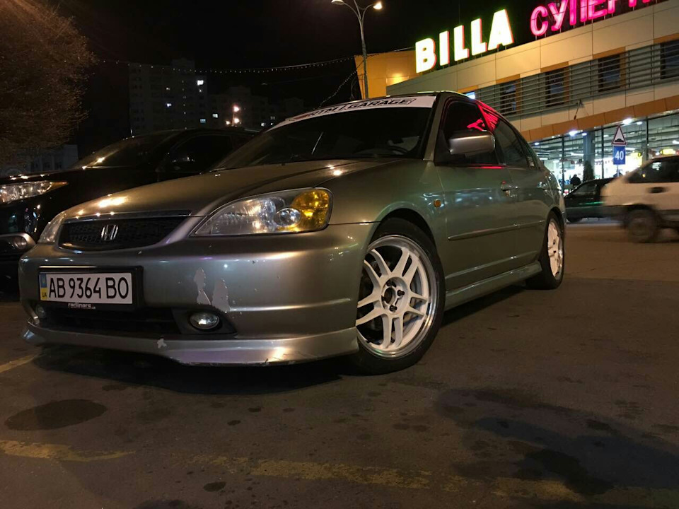 racing hart cp035 17 на civic es 3