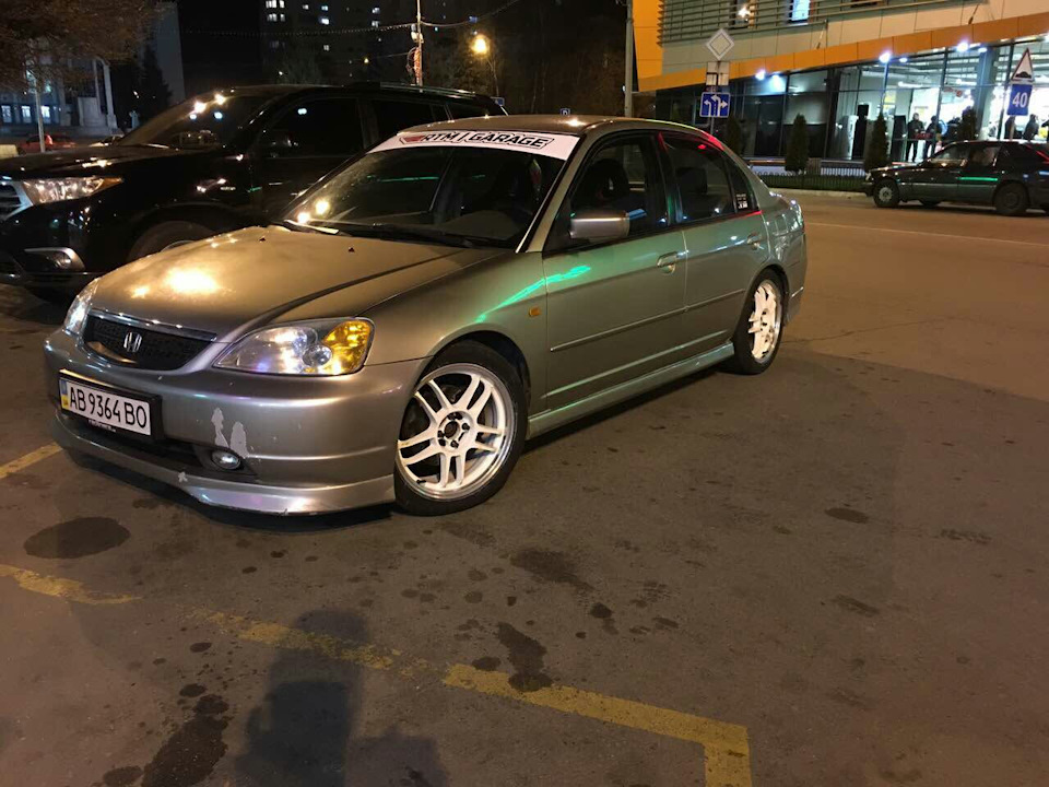 racing hart cp035 17 на civic es 1