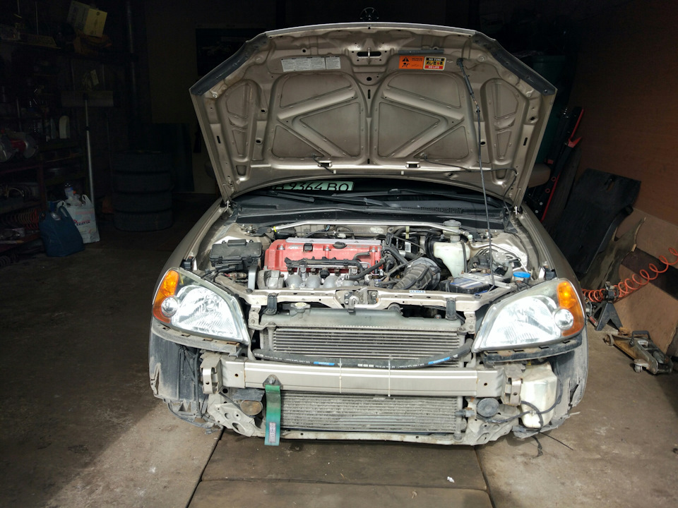 racing hart cp035 17 на civic es 4