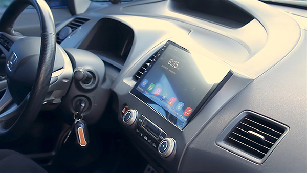 Головний пристрій 10 Junsun 2G + 32G Android для Honda Civic 4D: Розпакування та встановлення 5