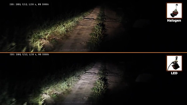 Світлодіодне ближнє світло (саморобне) 1