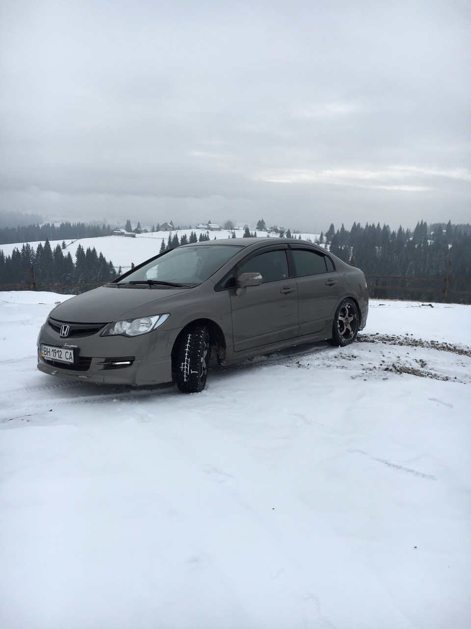 Honda Civic Mugen vs Winter 2