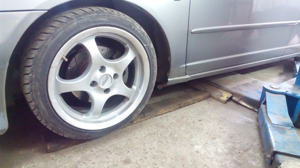 Заміна опор та підшипників стійок. 2