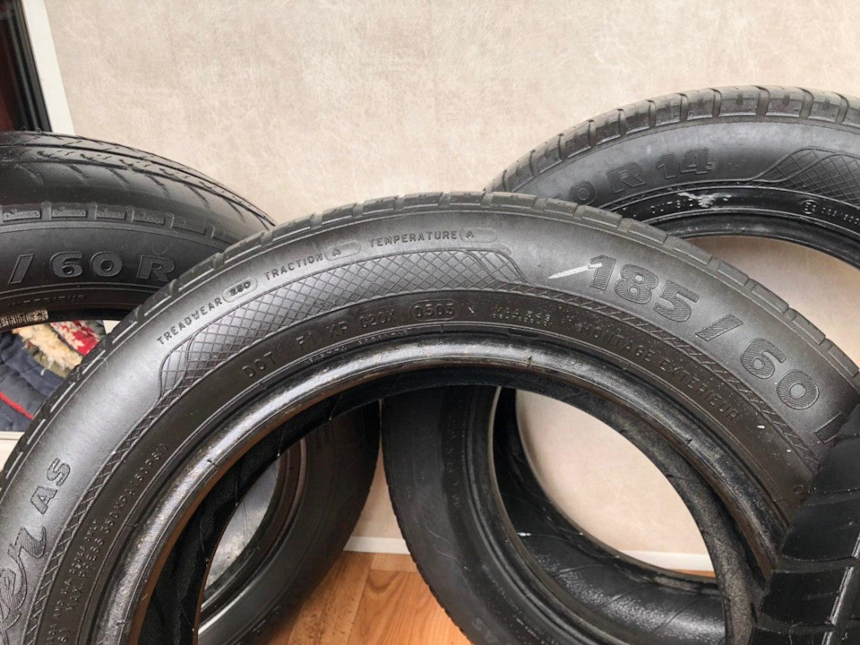 Продам свою літню гуму Kleber r14 185/60 1