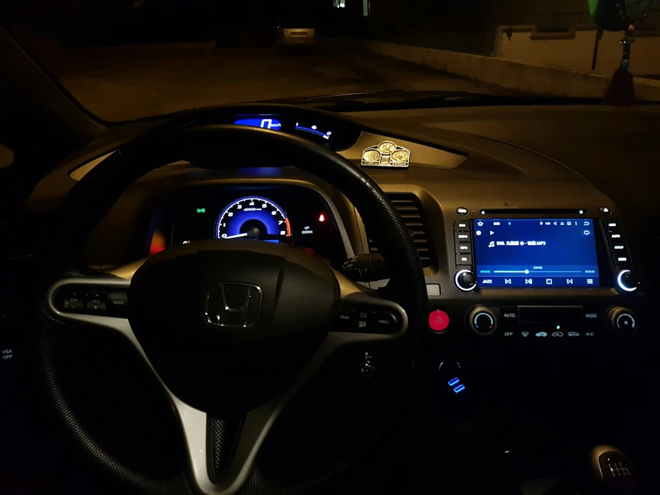 Заміна Din 2 Honda civic 4d