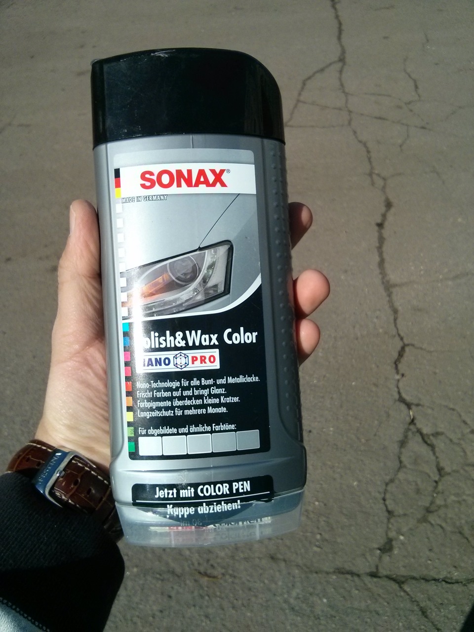 Прибираємо дрібні подряпини або Turtle Wax Color Magic + Sonax Polish & Wax Color 3